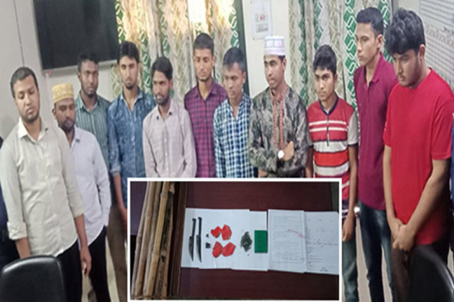 নাশকতার অভিযোগে শিবিরের ১১ কর্মী গ্রেপ্তার