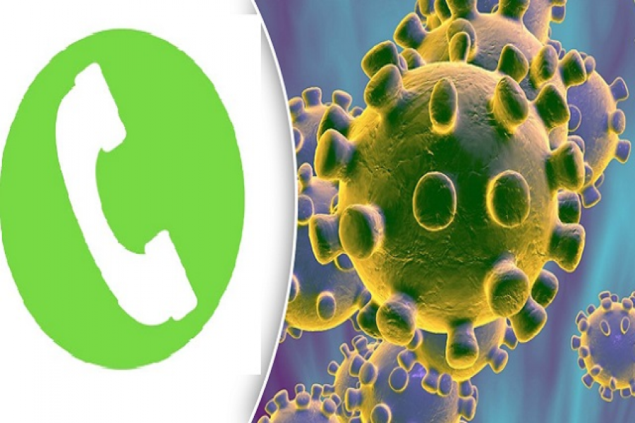 করনোভাইরাস সন্দেহ হলে যে নম্বরে ফোন করবেন