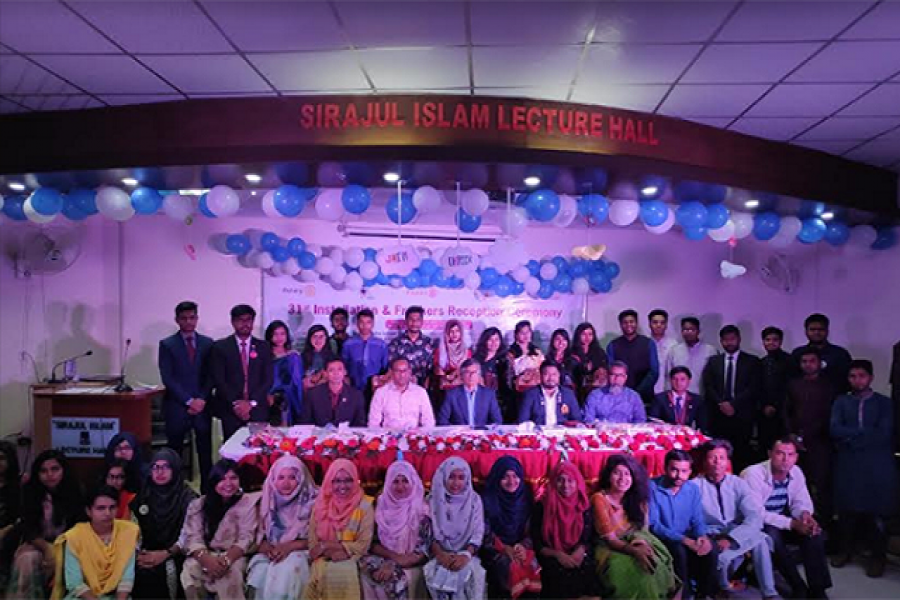 রোটার‍্যাক্ট ক্লাব অব ঢাকা ইউনিভার্সিটি এর ৩১তম অভিষেক ও নবীনবরণ অনুষ্ঠিত