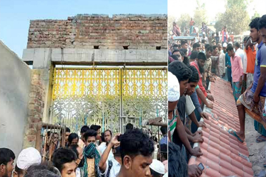 কলেজের নির্মাণাধীন গেট ভেঙে নিহত ৪