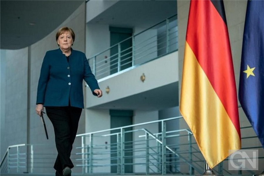 জার্মানির চ্যান্সেলর অ্যাঞ্জেলা মার্কেল