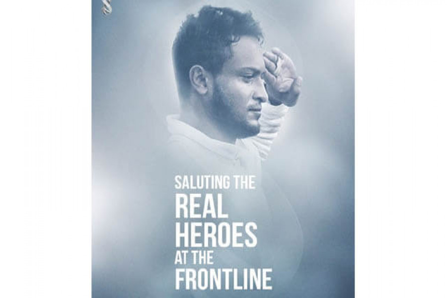 করোনাভাইরাস: যাদেরকে স্যালুট জানালেন সাকিব আল হাসান