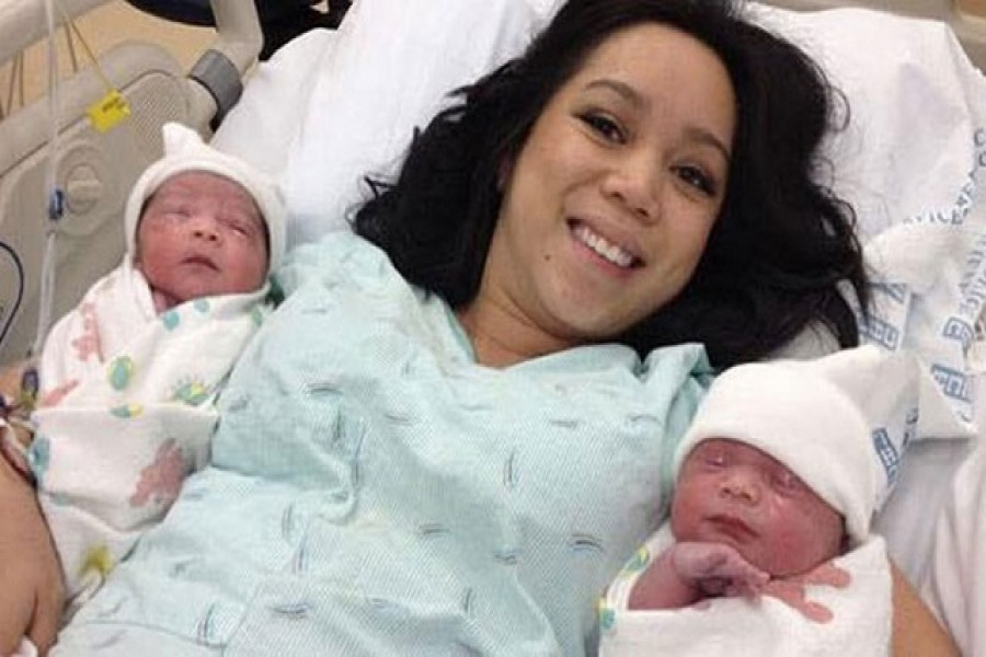 করোনা রোগীর যমজ সন্তান, নাম রাখা হলো করোনা ও ভাইরাস