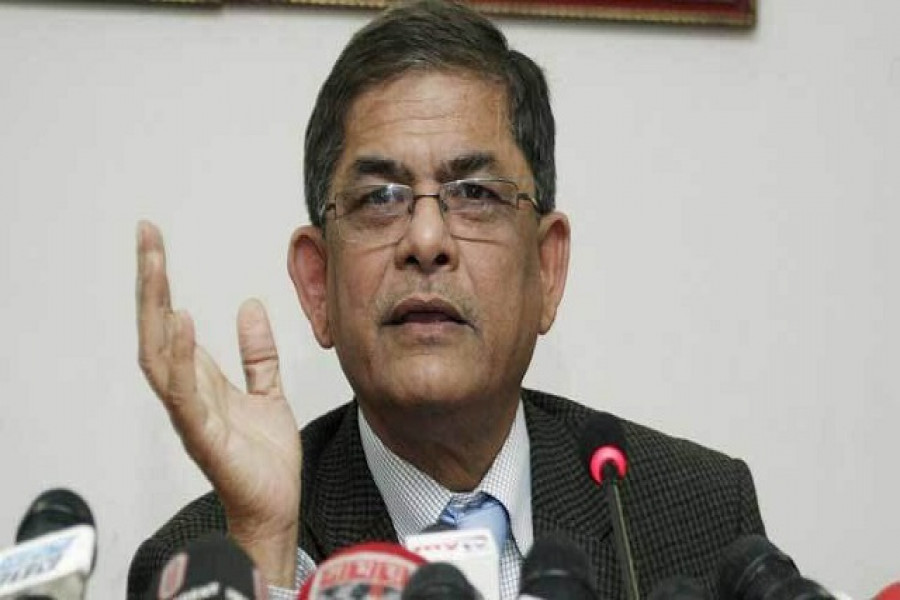 করোনা মোকাবিলায় চরম অব্যবস্থাপনা তৈরি করেছে সরকার: মির্জা ফখরুল