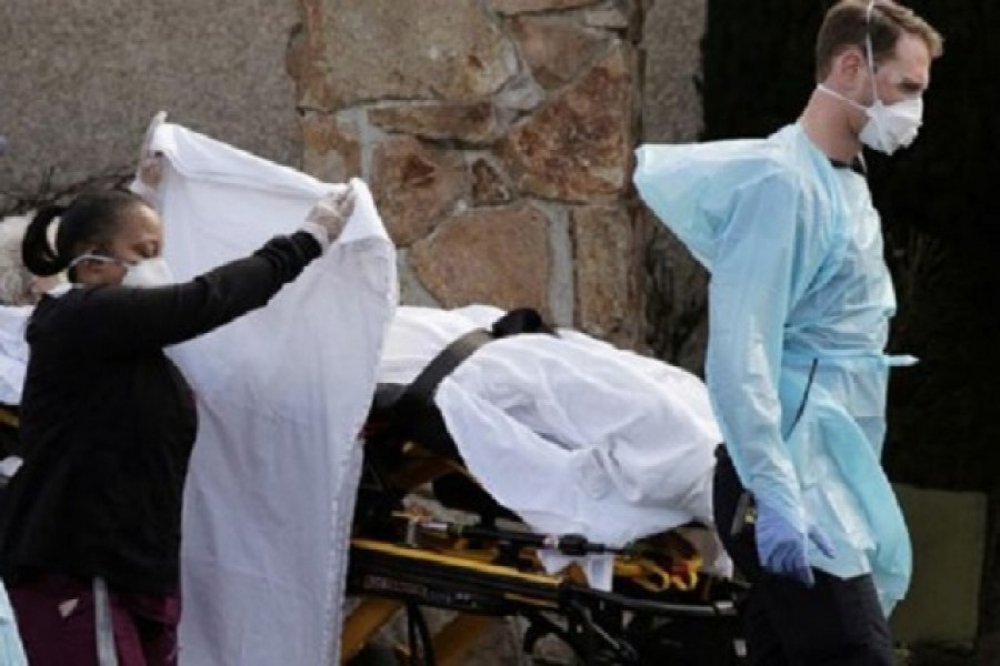 যুক্তরাষ্ট্রে ২৪ ঘণ্টায় ৪৫৯১ জনের মৃত্যু