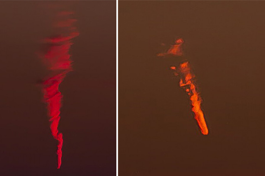 যুক্তরাজ্যের আকাশে আগুনের গোলা!