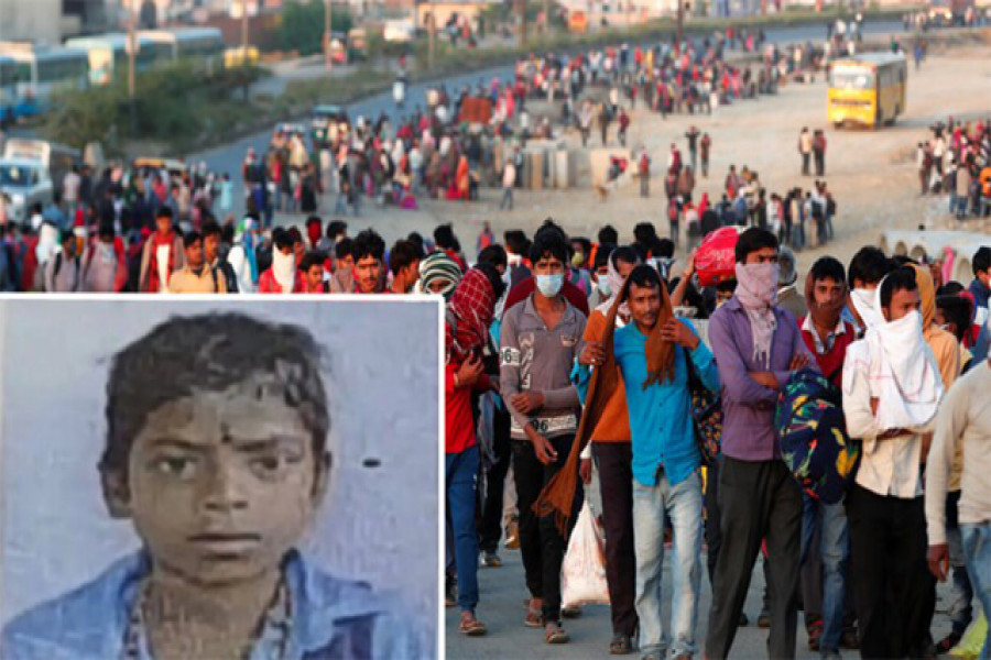 লকডাউনে টানা তিন দিন হেঁটে বাড়ির নিকট গিয়ে কিশোরীর মৃত্যু