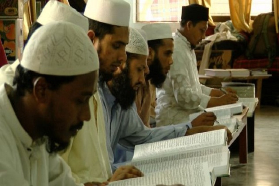 এক কওমী মাদ্রাসার চিত্র