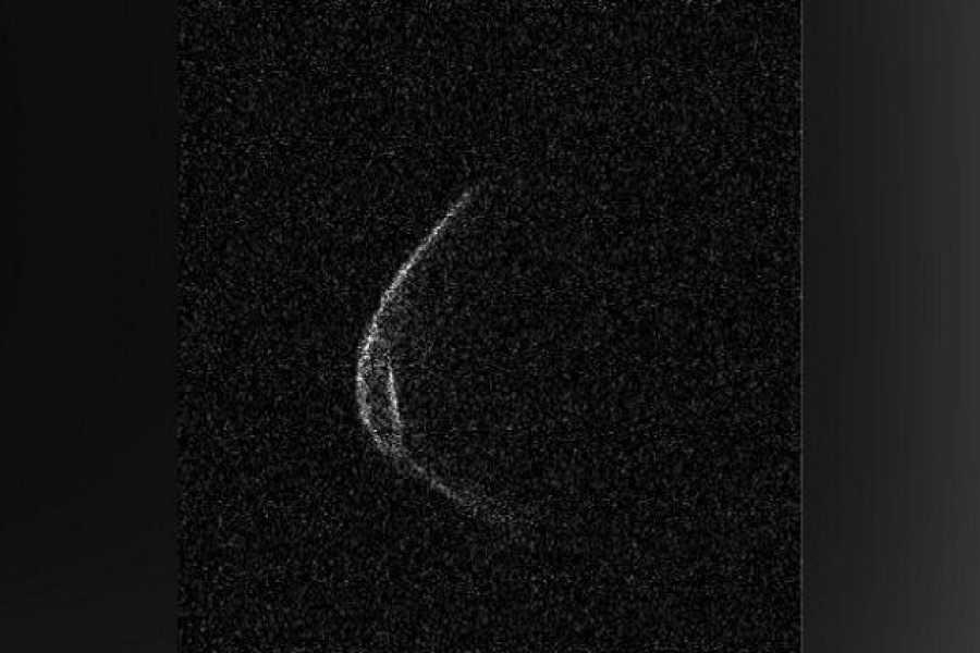 আকাশে উঠলো মাস্ক পড়া দেড় কিলোমিটার গ্রহাণু! 