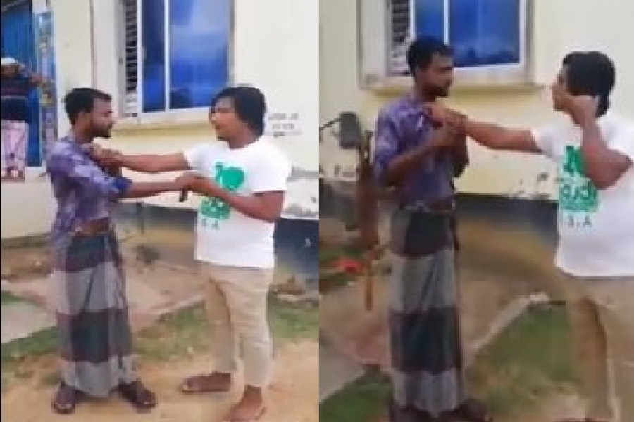 ছাত্রলীগ নেতার ঘরে গরিবের ত্রাণ, যুবক পিটিয়ে ফেসবুকে ভিডিও