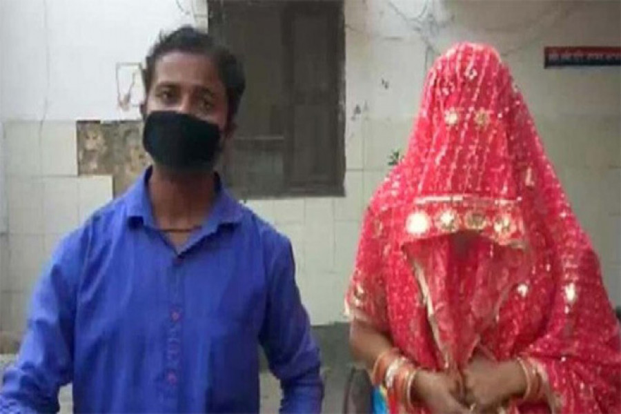 লকডাউনের মধ্যে বাজার করতে গিয়ে বউ নিয়ে ফিরে এল ছেলে! (ভিডিও)