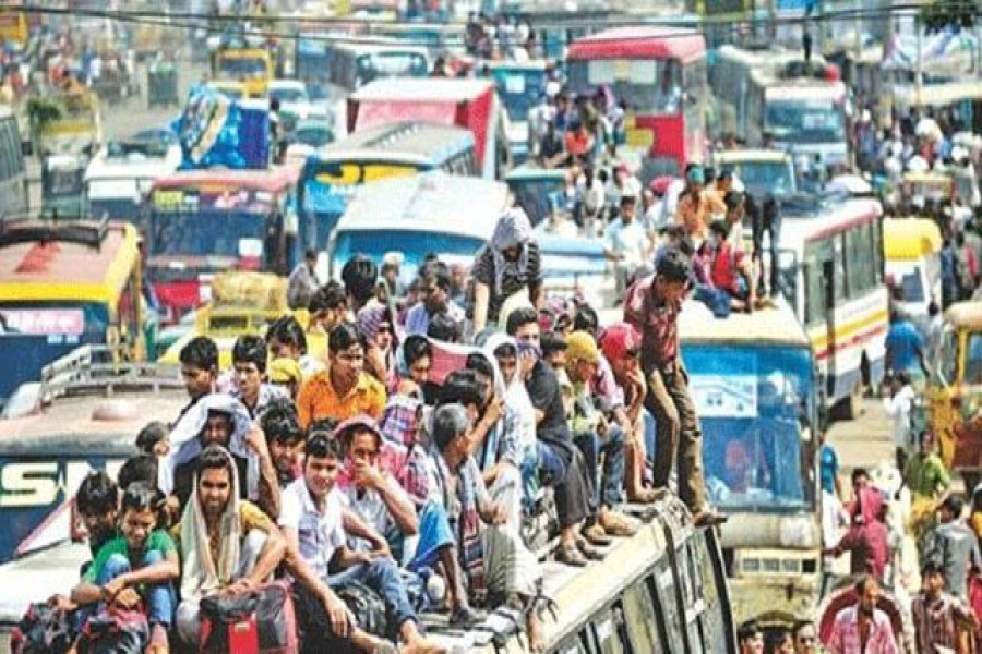 ঈদের ছুটিতে বাড়ি ফেরার দৃশ্য এবার দেখা যাবে না