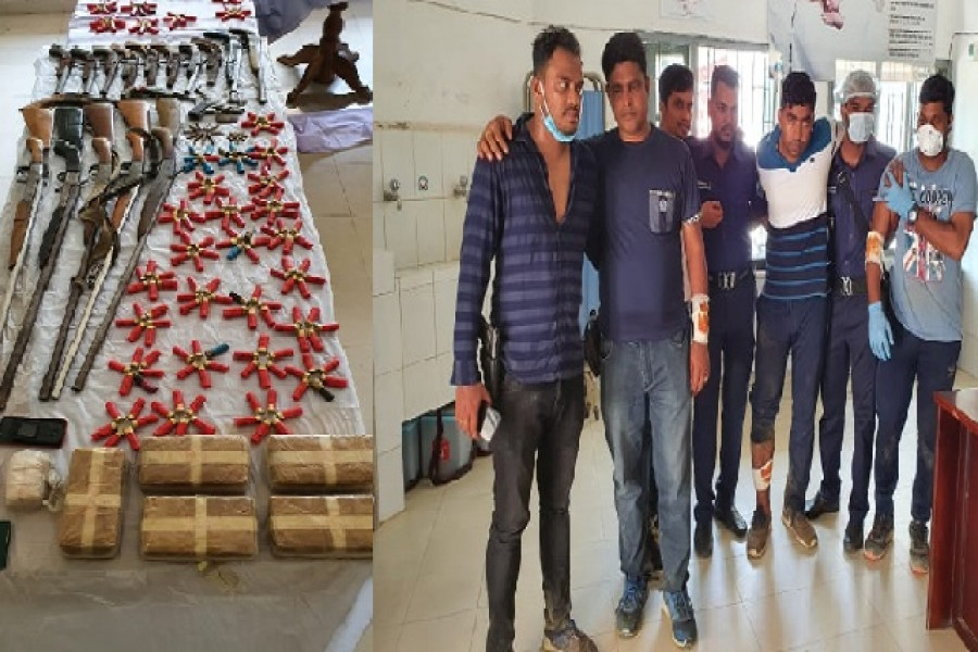 টেকনাফে ‘বন্দুকযুদ্ধে’ নিহত ৩ যুবক, আহত ৪ পুলিশ কর্মকর্তা