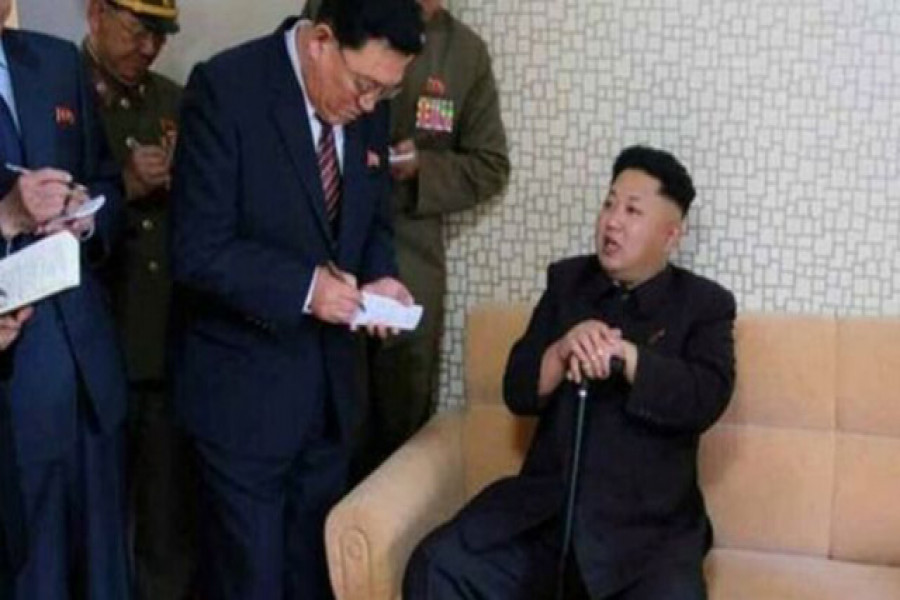 কিম জং উনের হার্টের অপারেশন করার খবর ভুয়া