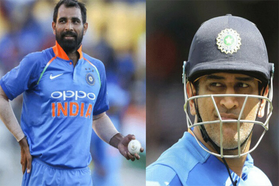 তোমার মতো কত প্লেয়ার এল গেল, শামিকে বলেছিলেন ধোনি!