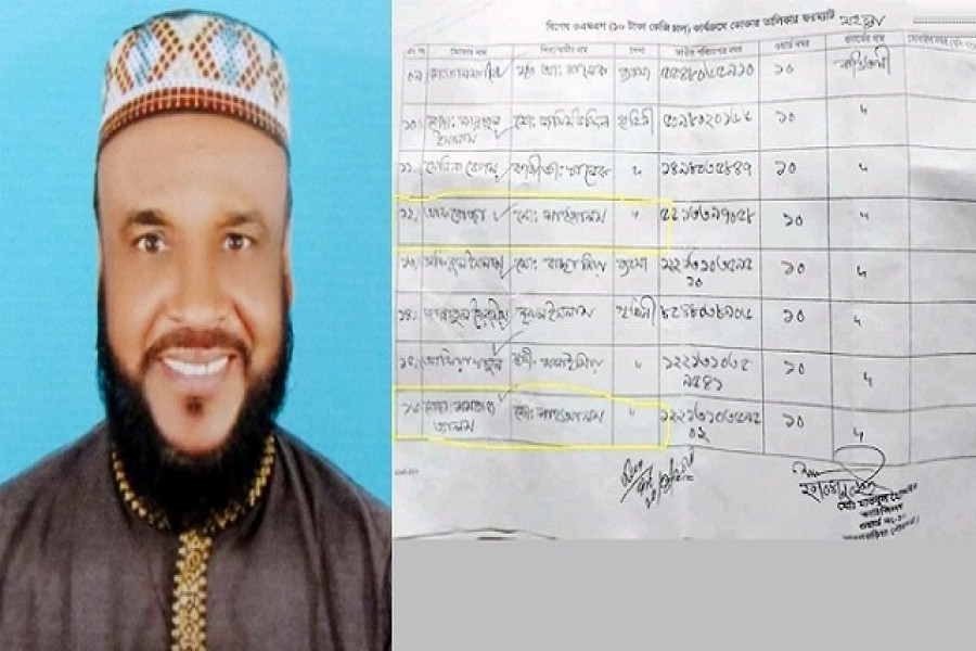 ভিক্ষুকের তালিকায় স্ত্রী-মেয়ের নাম, শাস্তি পেলেন সেই আ.লীগ নেতা