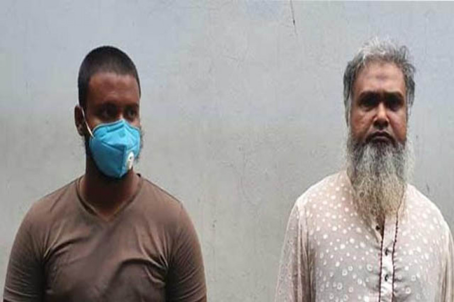 গ্রেপ্তার বাড়ির মালিক রাজু ও তার ভাতিজা সোহান