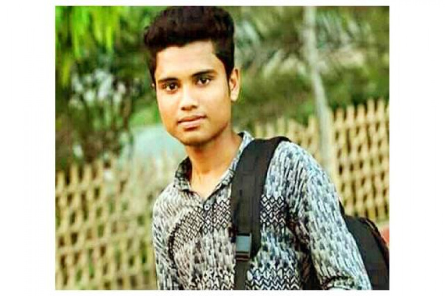 নিখোঁজের তিনদিন পর কলেজছাত্রের মরদেহ উদ্ধার