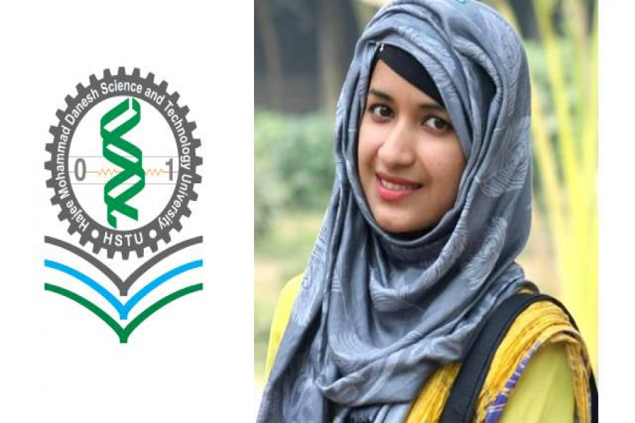 ট্রাকের চাকায় পিষ্ট হয়ে থেমে গেল হাবিপ্রবি ছাত্রীর স্বপ্ন