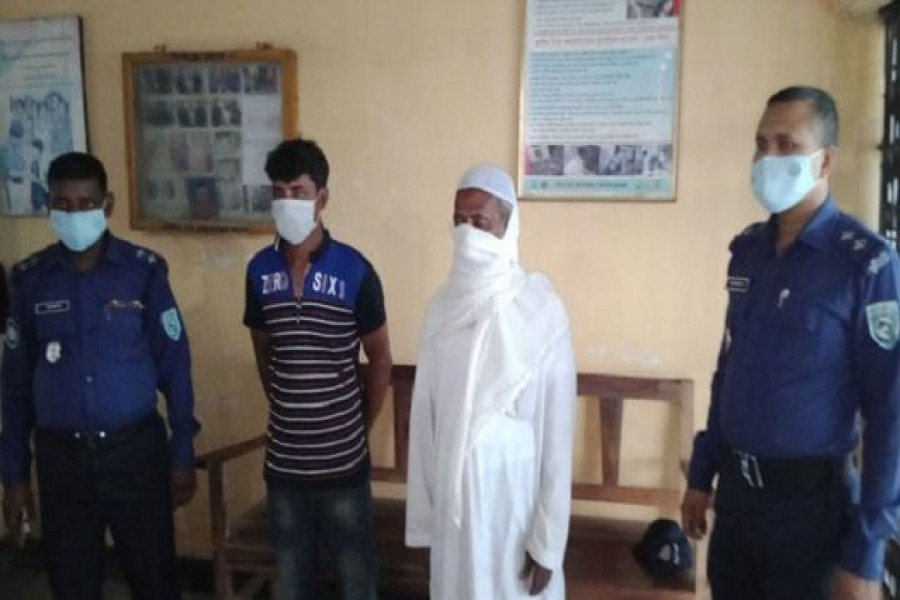 স্কুলছাত্রীকে অপহরণ করে বিয়ে, অপহরণকারী-কাজী গ্রেফতার 