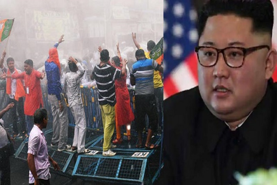 শত্রু চিনতে ভুল! জিনপিংয়ের বদলে কিমের কুশপুতুল পোড়াল বিজেপি