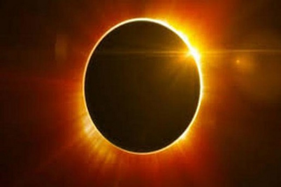 আজ বলয়গ্রাস সূর্যগ্রহণ