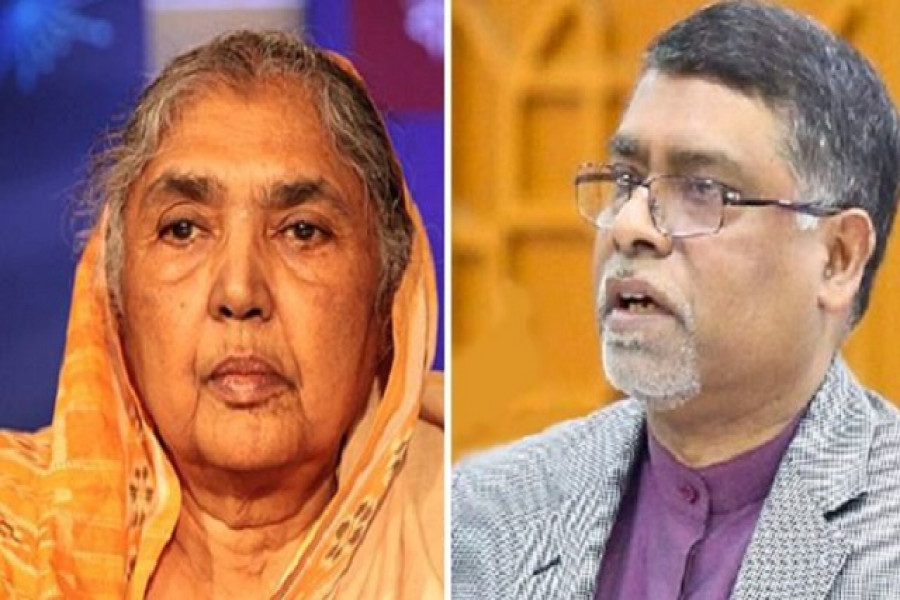 মতিয়া চৌধুরীকে স্বাস্থ্য মন্ত্রণালয়ের দায়িত্ব দেয়ার দাবি সংসদে  