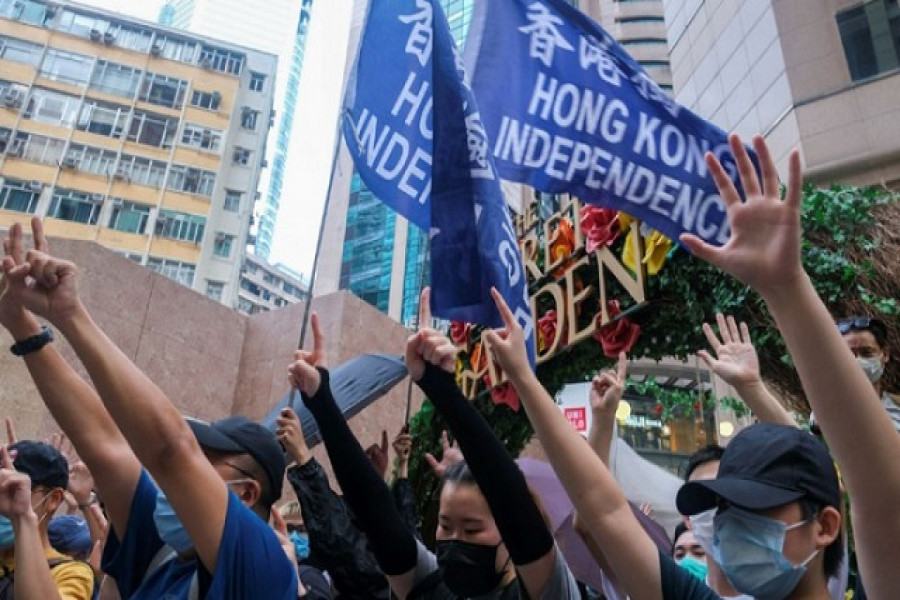 হংকংয়ের শিক্ষার্থীদের রাজনৈতিক কার্যক্রম নিষিদ্ধ