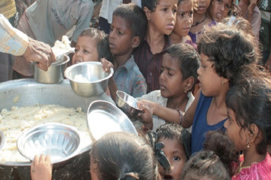 এশিয়ায় ১১ কোটি শিশু ক্ষুধার্ত থেকে যাচ্ছে
