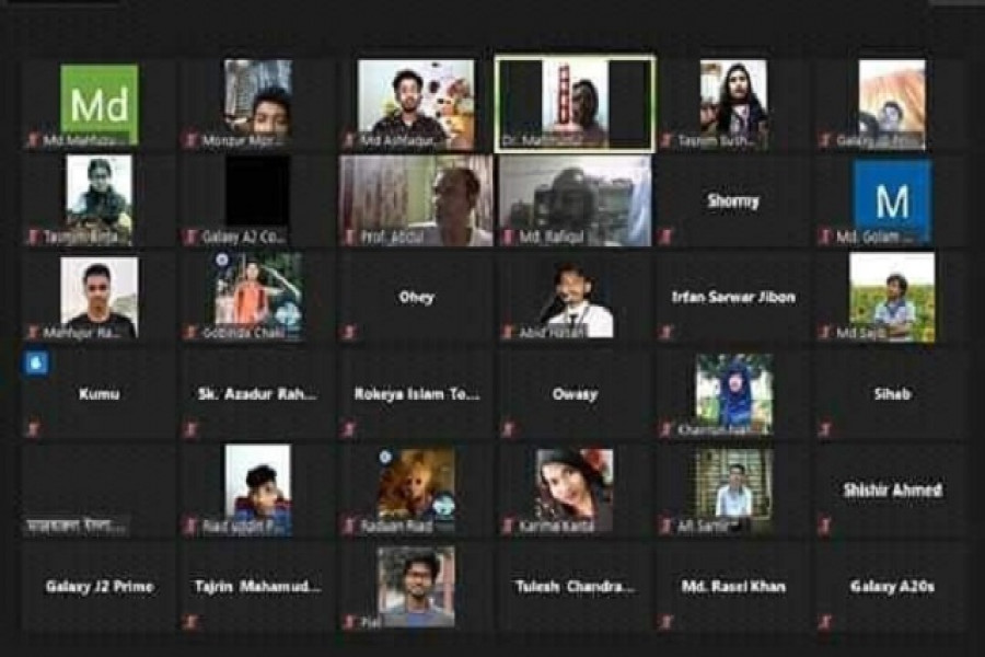 রাবিতে অনলাইনে বিশ্ব জনসংখ্যা দিবস পালন