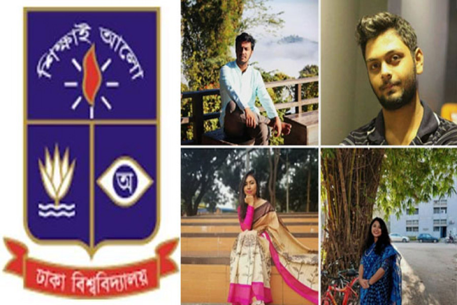 ঢাকা বিশ্ববিদ্যালয়ের ৪ শিক্ষার্থী