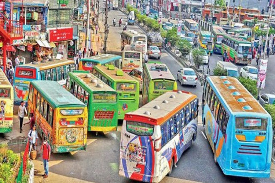 ঈদের আগে ৫, পরে ৩ দিন গণপরিবহন বন্ধ 