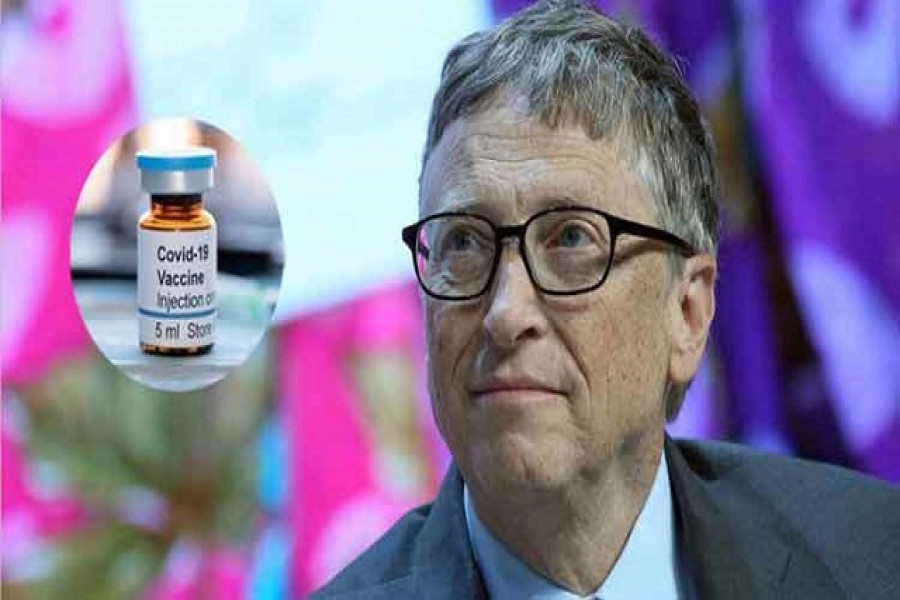 পুরো বিশ্বের জন্য করোনার টিকা তৈরিতে সক্ষম ভারত: বিল গেটস 