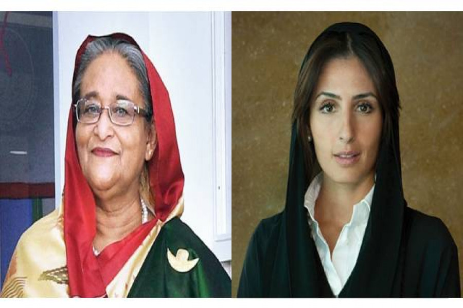 শেখ হাসিনাকে আরব আমিরাতের রাজন খলিফার ফোন