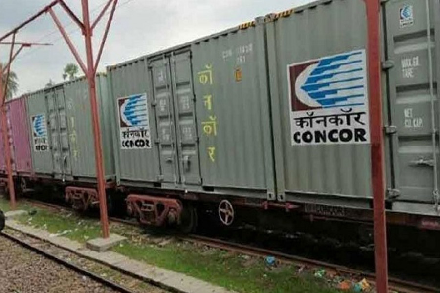 ভারত থেকে প্রথম কন্টেইনারবাহী ট্রেন এল বাংলাদেশে
