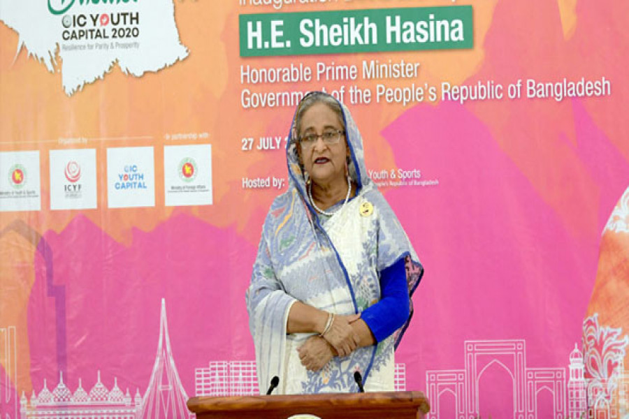 টেকসই ভবিষ্যৎ বিনির্মাণে তরুণদের সম্পৃক্ততার আহবান প্রধানমন্ত্রীর