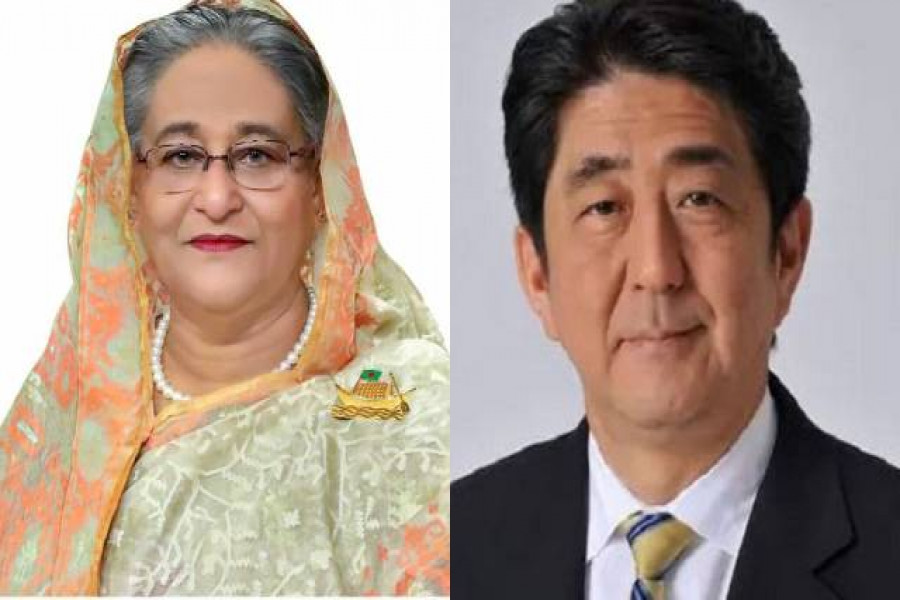 শেখ হাসিনাকে জাপানের প্রধানমন্ত্রীর ফোন