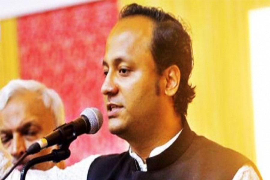 শিক্ষা উপমন্ত্রী ব্যারিস্টার মহিবুল হাসান চৌধুরী নওফেল