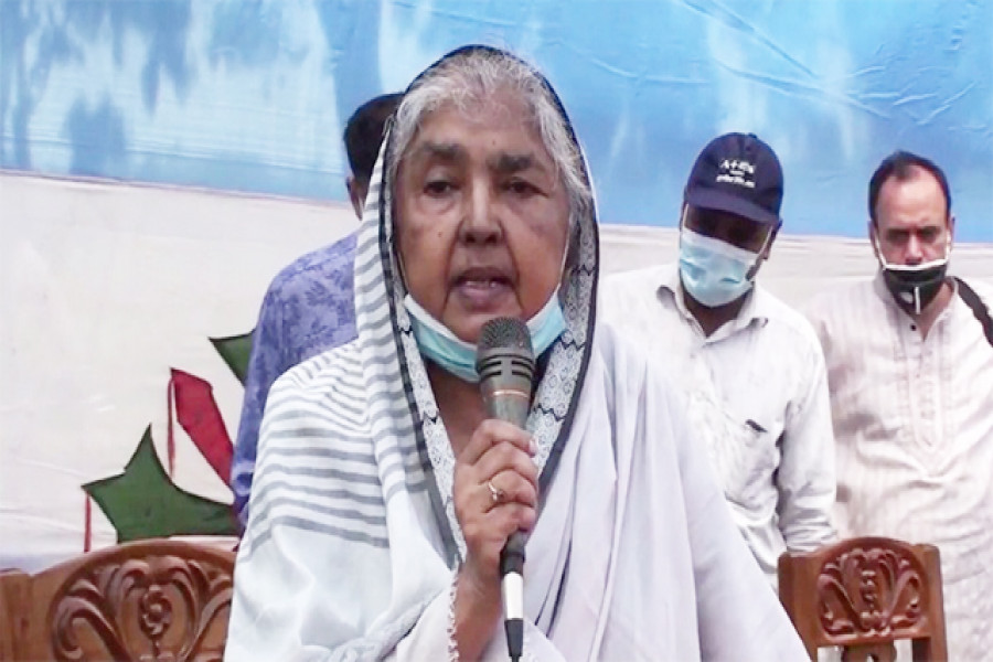 বিএনপি আমলে কৃষক সারের পেছনে দৌঁড়াত: মতিয়া চৌধুরী