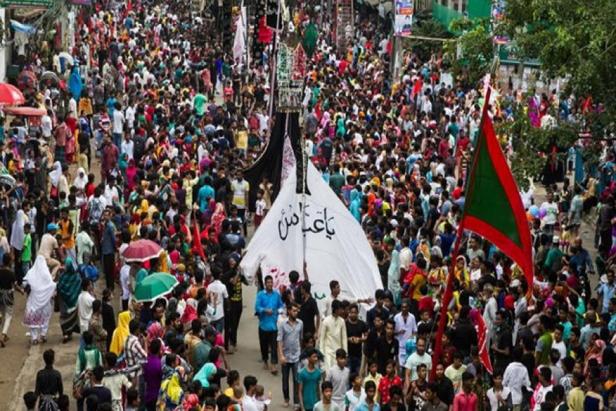 আশুরায় তাজিয়া ও পাইক মিছিল নিষিদ্ধ