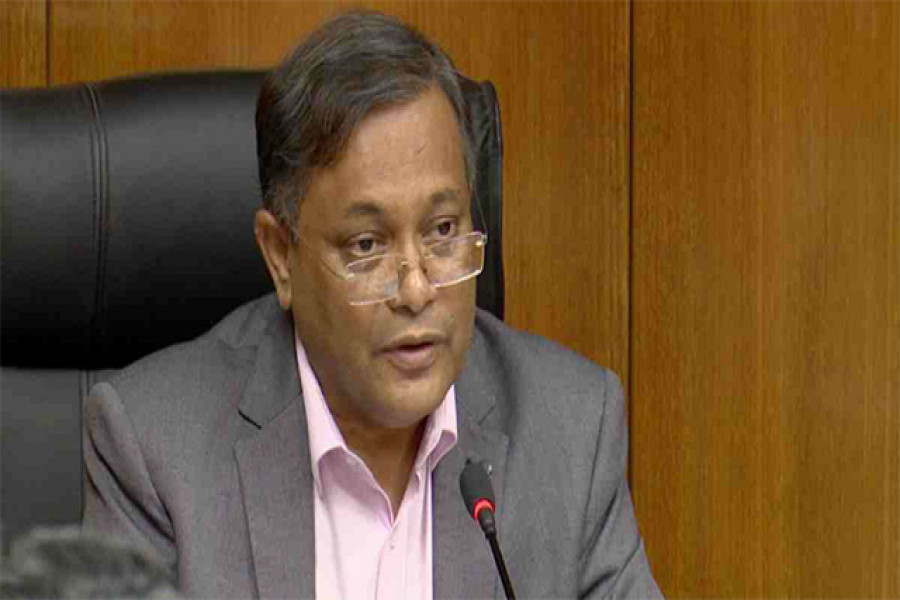 তথ্যমন্ত্রী ড. হাছান মাহমুদ