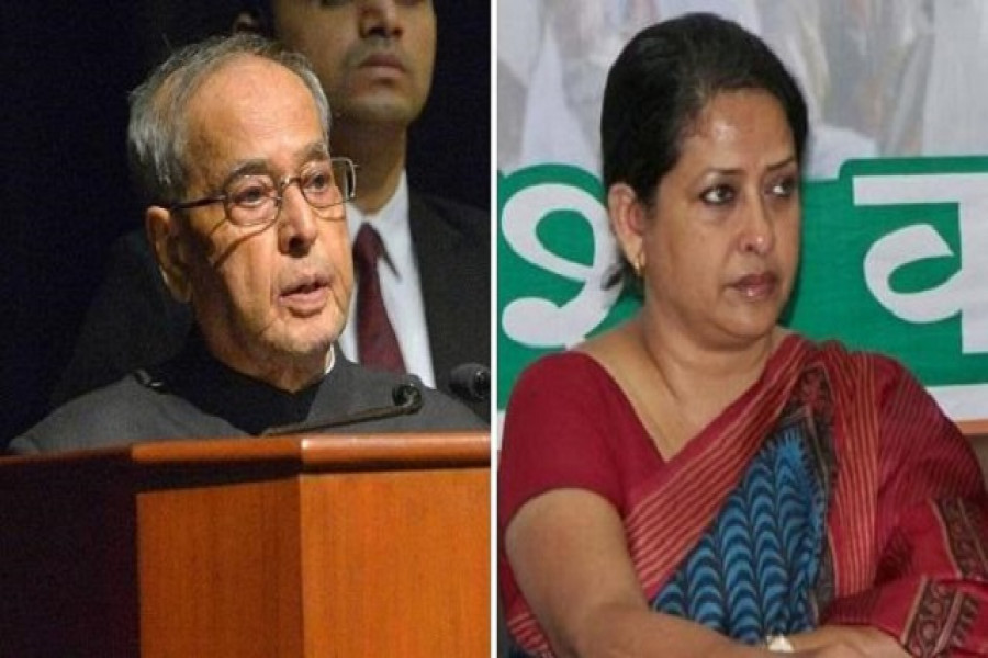 বাবাকে নিয়ে আবেগঘন টুইট প্রণব কন্যার