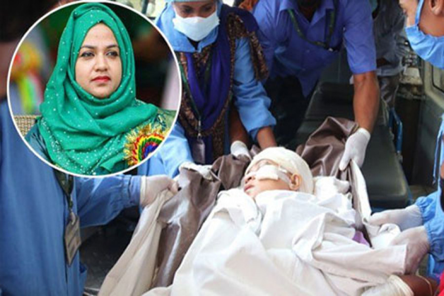 এইচডিইউতে নেওয়া হচ্ছে ইউএনও ওয়াহিদা খানমকে