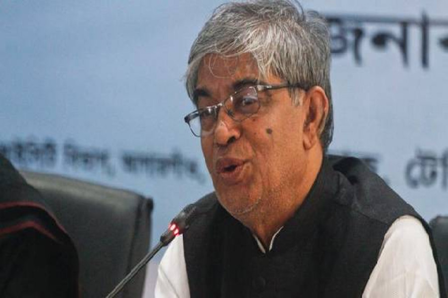 ডাক, টেলিযোগাযোগ ও তথ্য প্রযুক্তি মন্ত্রী মোস্তফা জব্বার