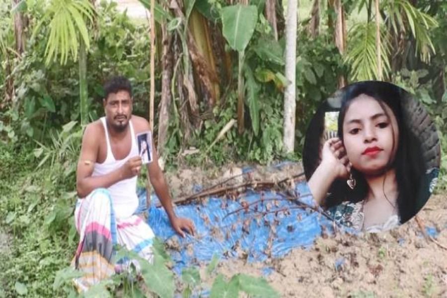 আসামি গ্রেফতার, অনশন ভাঙলেন সেই বাবা