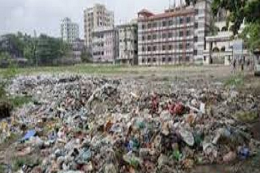 টঙ্গী কলেজ ও সফিউদ্দিন সরকার একাডেমি অ্যান্ড কলেজের সামনের দৃশ্য