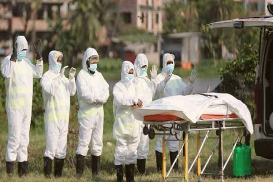 করোনায় মৃতের দাফন