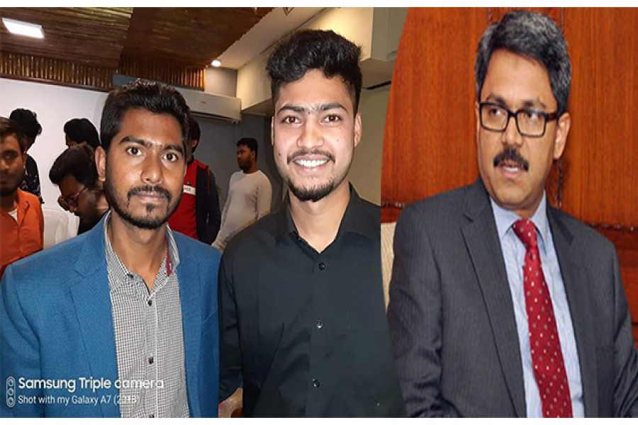 পরারাষ্ট্র প্রতিমন্ত্রী, নরুল হক নুর ও নাজমুল করিম রিটুর