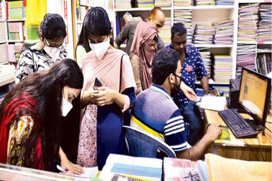 একাদশে ভর্তিকৃত শিক্ষার্থীরা 