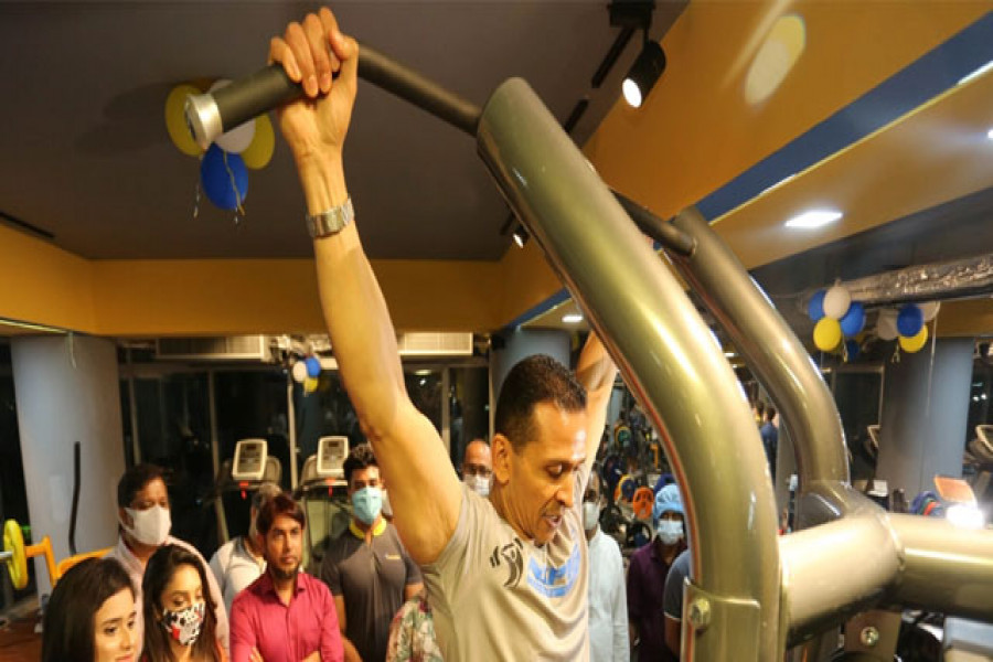 জিমনেশিয়াম উদ্বোধনের পর